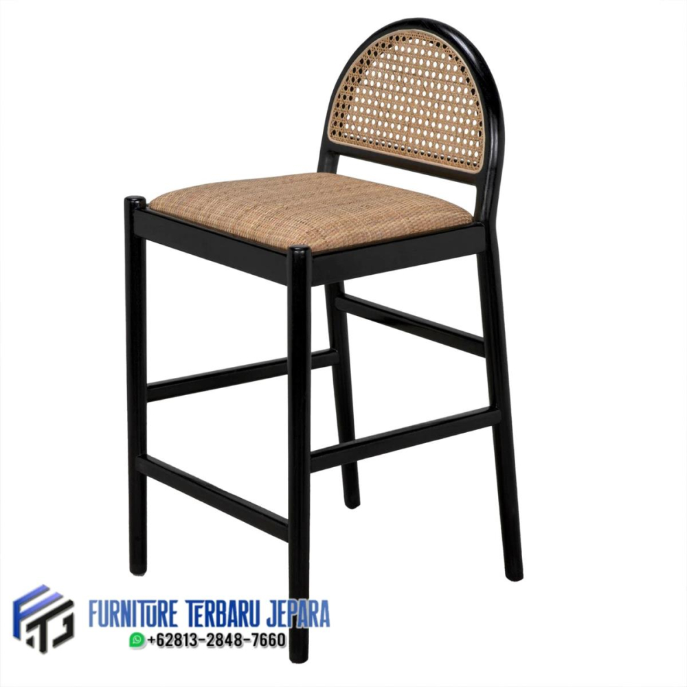 Model Kursi Bar Jati Minimalis Kombinasi Rotan Terbaru, Model Kursi Kayu Jati Terbaru, Jual Kursi Jepara, Harga Kursi Bar Jepara, Kursi Restoran Terbaru, Model Kursi Tinggi Jepara, Gambar Kursi Kayu Jati, Jual Furniture Cafe Minimalis 2024, Toko Furniture Terbaru Jepara,Kursi Bar Jati Minimalis Kombinasi Rotan