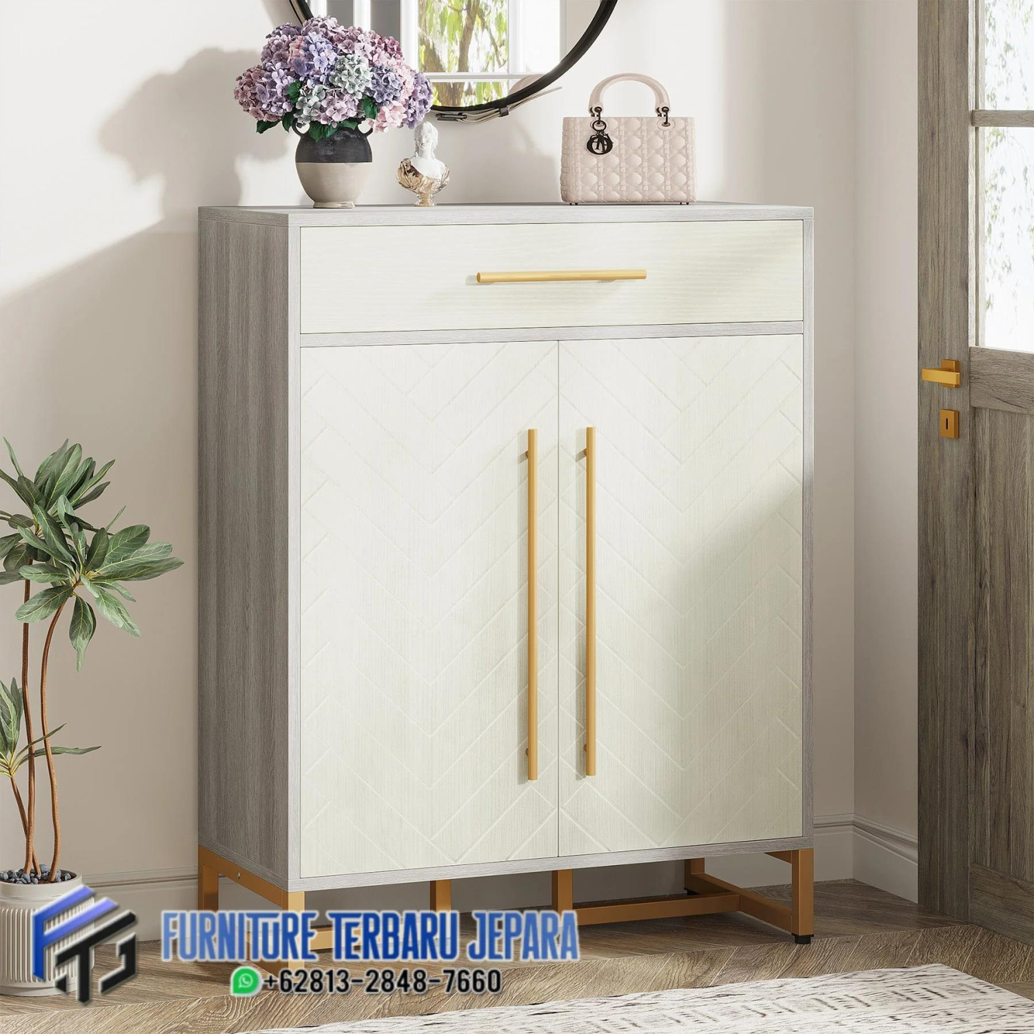 Lemari Sepatu Kayu, Rak Sepatu Minimalis Tertutup, Model Rak Sepatu Terbaru, Lemari Sepatu, Lemari Sepatu Mewah, Lemari Sepatu Minimalis,Rak Lemari Sepatu Minimalis Mewah Cat Putih Modern
