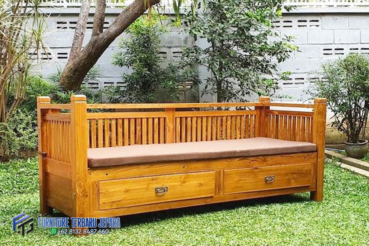 Kursi Bangku Bale Bale Kayu Jati Minimalis, bale bale jati, bale bale jepara, bale bale jati jepara, bale bale furniture, bangku bale bale, bale jati, kursi teras panjang, kursi bangku, bale bale jati minimalis, kursi bangku minimalis, bale bale minimalis, bale bale kayu jati, kursi panjang