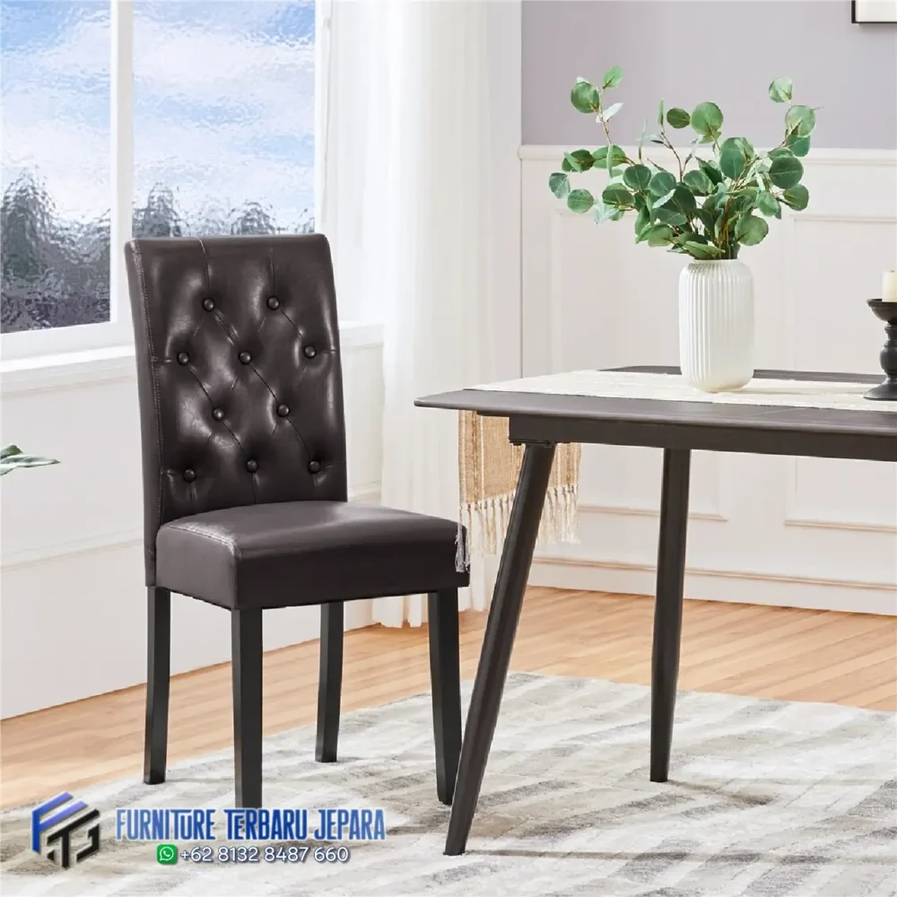 Dining Chairs Kursi Cafe Jepara Faux Leather, Custom Kursi Cafe, desain kursi cafe, Kursi Cafe, Kursi Cafe Aesthetic, Kursi Cafe Besi, Kursi Cafe Bulat Aesthetic, Kursi Cafe Jati, Kursi Cafe Jepara, Kursi Cafe Kayu, Kursi Cafe Kayu Mix Rotan, Kursi Cafe Minimalis, Kursi Cafe Rotan, Kursi Kafe Outdoor, meja kursi cafe