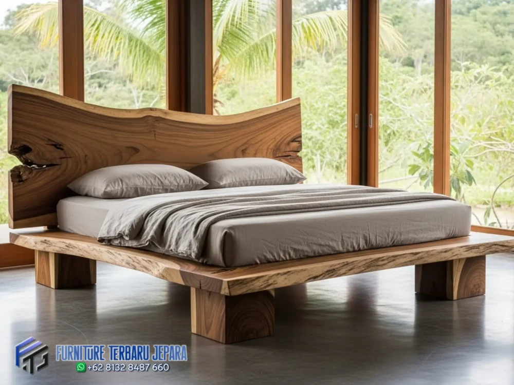 Dipan Minimalis Kayu Suar Jepara, Dipan Kayu Trembesi, Dipan Minimalis Kayu Trembesi