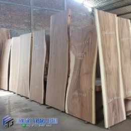 Papan Kayu Utuh Trembesi Suar Wood, meja belajar, meja cafe, meja hias, meja kantor, Meja Makan, meja tamu