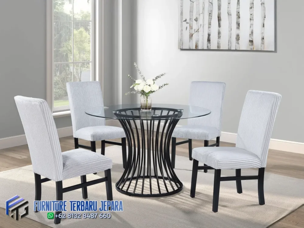 Meja Makan Kaca Bulat Industrial Terbaru Jepara, Kursi Cafe Aesthetic, Kursi Cafe Jepara, Kursi Cafe Kayu, kursi cafe kayu jati, Kursi Cafe Sandaran Rotan, Kursi Rotan Minimalis Modern, Meja Cafe Bulat, Meja Cafe Bulat Minimalis, Meja Cafe Kayu, Meja Cafe Minimalis, Meja Cafe Outdoor, Meja Kursi Cafe Anyaman, Meja Kursi Cafe Modern, Meja Kursi Minimalis, Meja Makan Kafe, Meja Restoran Cafe Minimalis, Set Meja Kursi Mewah