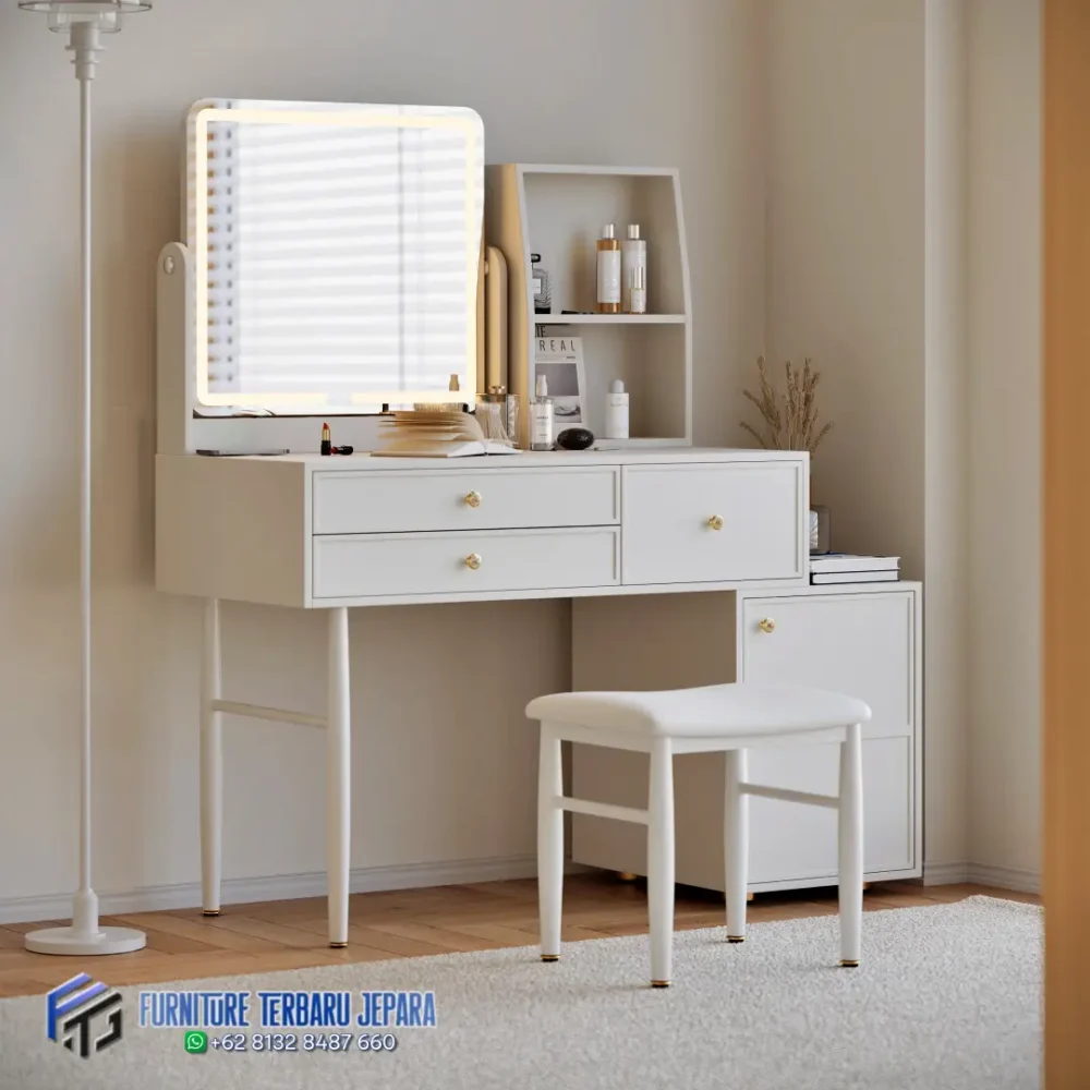 Meja Rias Minimalis Ruang Makeup