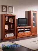Almari Hias Bufet TV Terbaru Jati Jepara
