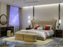 Set Kamar Tempat Tidur Minimalis Hotel Village