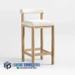 Custom Kursi Cafe Bar Jati Terbaru Modern