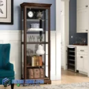 Jual Lemari Kaca Hias Pajangan Terbaru Jepara