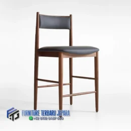 Kursi Bar Cafe Kulit Terbaru Jepara