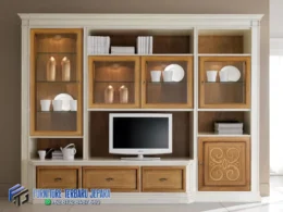 Lemari TV Bufet Minimalis Jepara Terbaru