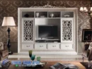 Best Model Lemari TV Bufet Klasik Jepara Terbaru