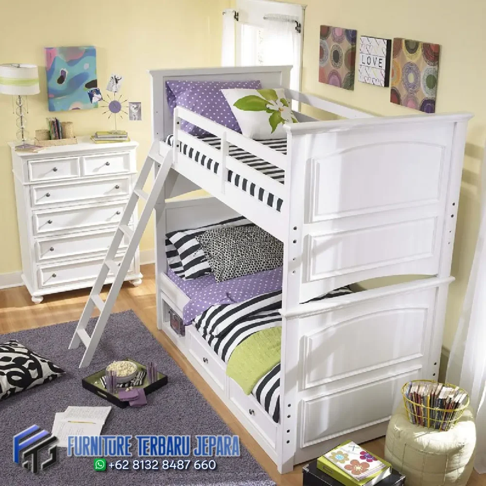 Model Tempat Tidur Tingkat Anak Minimalis Warna Putih Terbaru Jepara, Bunk Bed Anak Minimalis, Bunk Bed Anak Putih, Desain Tempat Tidur Anak, Ranjang Anak Tingkat Laci, Ranjang Susun Putih, Ranjang Tingkat Anak, Set Tempat Tidur Anak, Tempat Tidur Anak, Tempat Tidur Anak Cewek, Tempat Tidur Anak Cowok, Tempat Tidur Anak Karakter, Tempat Tidur Anak Kayu, Tempat Tidur Anak Klasik, Tempat Tidur Anak Laci, Tempat Tidur Anak Laki-Laki, Tempat Tidur Anak Mewah, Tempat Tidur Anak Minimalis, Tempat Tidur Anak Modern, Tempat Tidur Anak Multifungsi, Tempat Tidur Anak Perempuan, Tempat Tidur Anak Tingkat, Tempat Tidur Susun Anak