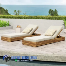Sofa Lounger Minimalis Jepara Terbaru