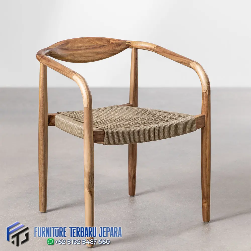 Model Kursi Cafe Kayu Tali Rope