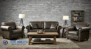 Sofa Tamu Kulit Minimalis Terbaru Jepara