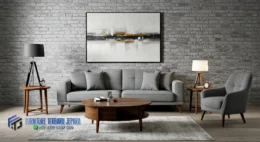 Sofa Tamu Retro Minimalis Terbaru Jepara