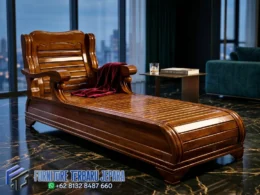 Model Daybed Bale Bale Kayu Jati Jepara Terbaru