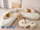 Sofa Sudut Modern Lengkung Minimalis Terbaru a